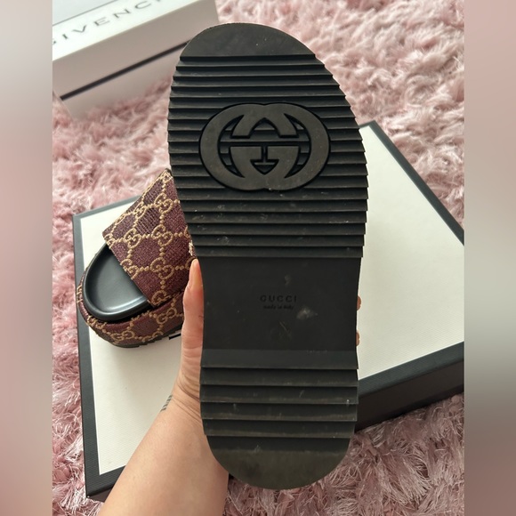 Gucci platform sandals women’s size 7 - Picture 6 of 8